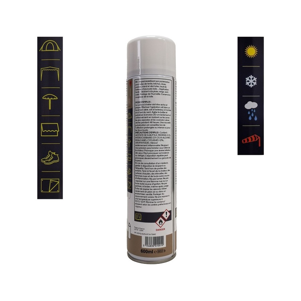 Bombe imperméabilisante - Parasol | Matériel Forain