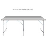 Table droite déclinable – Table de marché primeur | Matériel Forain