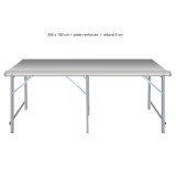 Table droite déclinable – Table de marché primeur | Matériel Forain