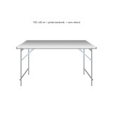 Table droite déclinable – Table de marché primeur | Matériel Forain