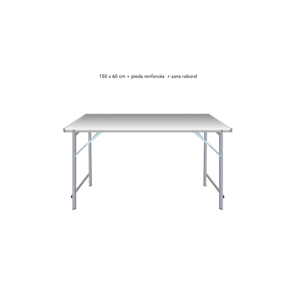 Table droite déclinable – Table de marché primeur | Matériel Forain