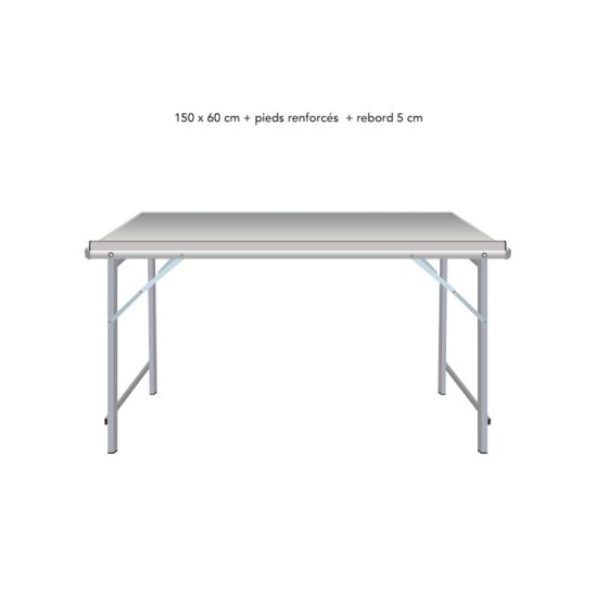 Table droite déclinable – Table de marché primeur | Matériel Forain
