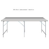 Table droite déclinable – Table de marché primeur | Matériel Forain