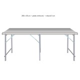 Table droite déclinable – Table de marché primeur | Matériel Forain