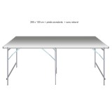 Table droite déclinable – Table de marché primeur | Matériel Forain