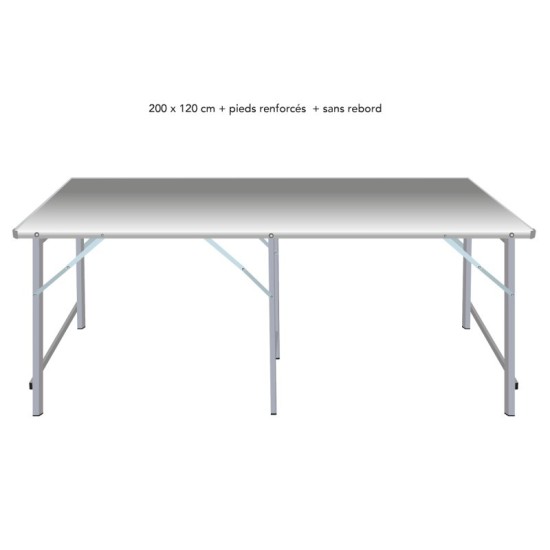 Table droite déclinable – Table de marché primeur | Matériel Forain