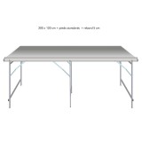 Table droite déclinable – Table de marché primeur | Matériel Forain