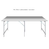 Table droite déclinable – Table de marché primeur | Matériel Forain