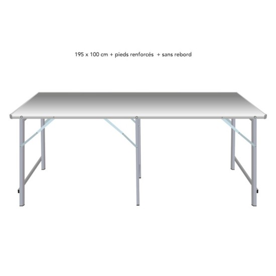 Table droite déclinable – Table de marché primeur | Matériel Forain