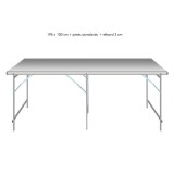 Table droite déclinable – Table de marché primeur | Matériel Forain