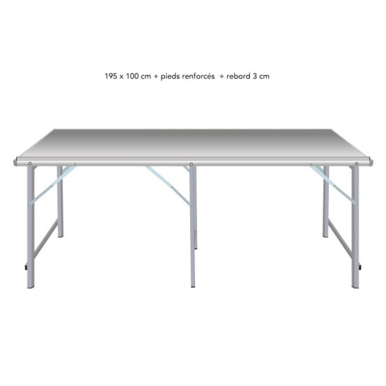 Table droite déclinable – Table de marché primeur | Matériel Forain