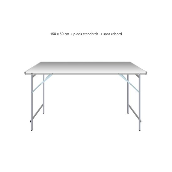 Table droite déclinable – Table de marché primeur | Matériel Forain