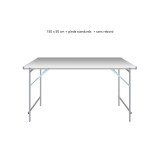 Table droite déclinable – Table de marché primeur | Matériel Forain