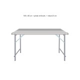 Table droite déclinable – Table de marché primeur | Matériel Forain