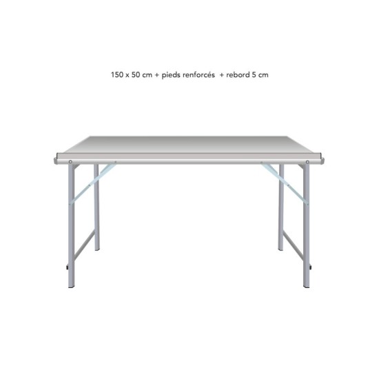 Table droite déclinable – Table de marché primeur | Matériel Forain