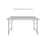 Table droite déclinable – Table de marché primeur | Matériel Forain