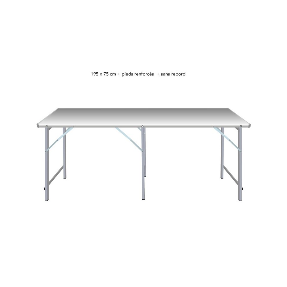Table droite déclinable – Table de marché primeur | Matériel Forain