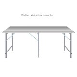 Table droite déclinable – Table de marché primeur | Matériel Forain