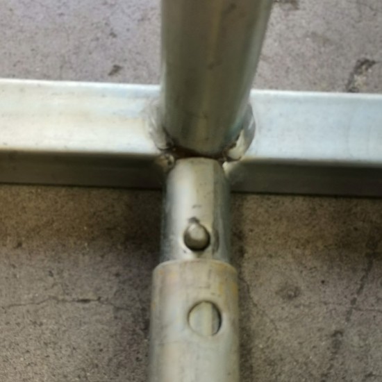 Porte Habit en H pied plats - Penderie | Matériel Forain