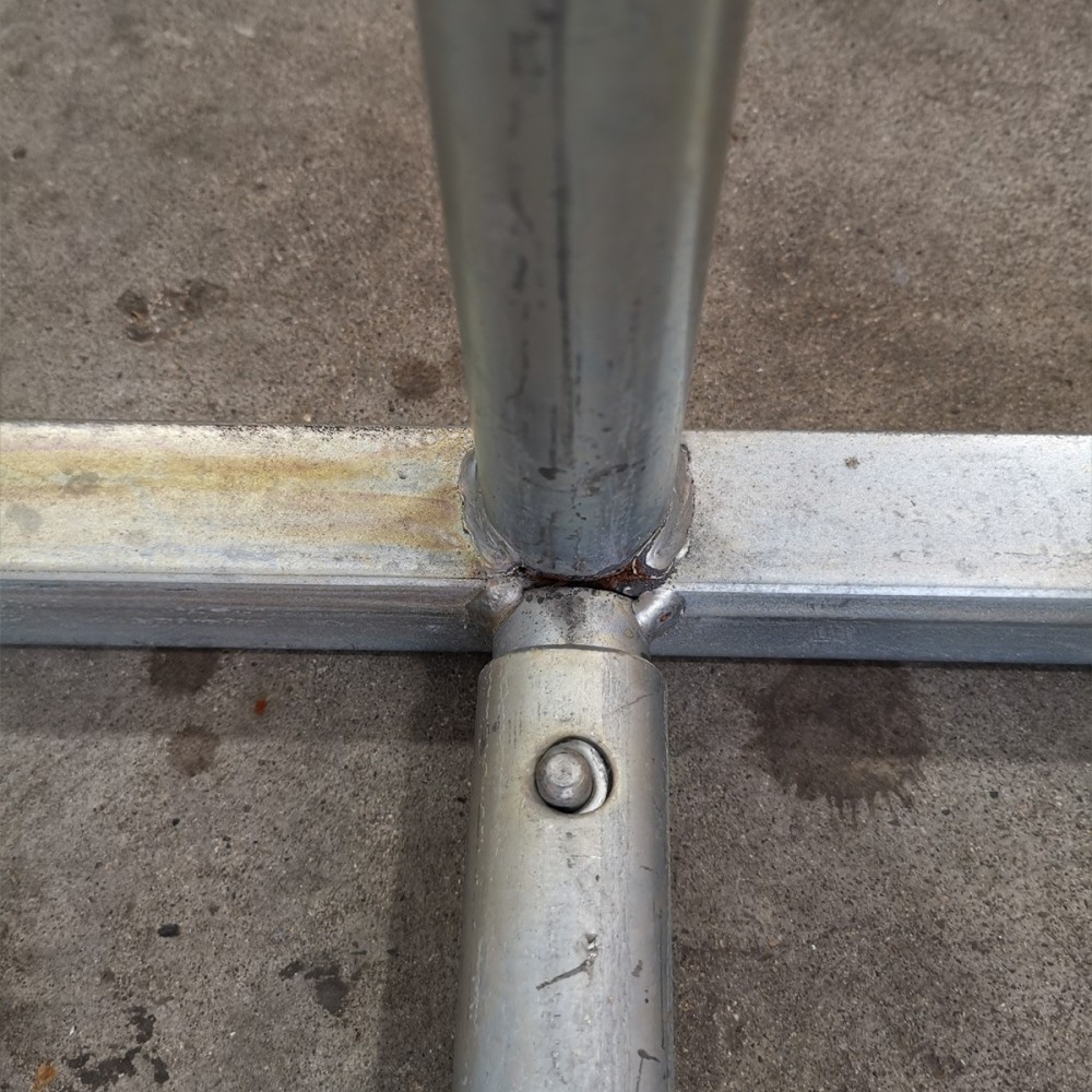 Porte Habit en H pied plats - Penderie | Matériel Forain