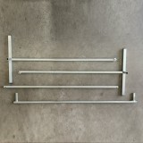 Porte Habit en H pied plats - Penderie | Matériel Forain