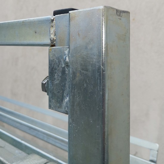 Porte cagettes 3 étages à roulettes double - Etalage | Matériel Forain