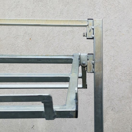 Porte cagettes 3 étages à roulettes double - Etalage | Matériel Forain