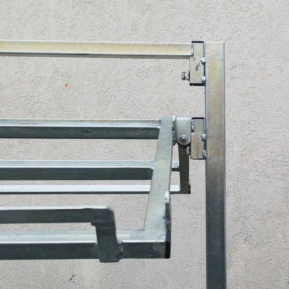 Porte cagettes 3 étages à roulettes double - Etalage | Matériel Forain