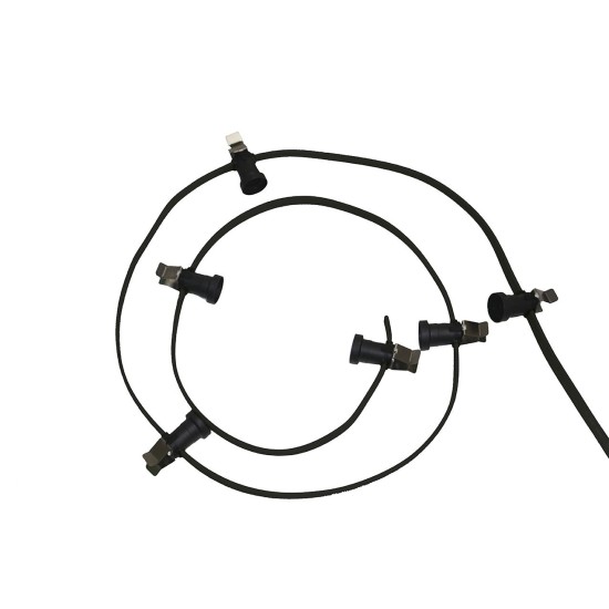 Guirlande montée avec clips - Lumières | Matériel Forain