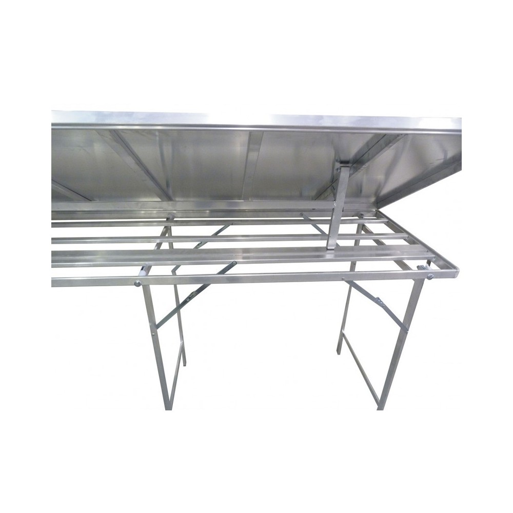 Table grande inclinaison réglable déclinable – Table de marché primeur | Matériel Forain