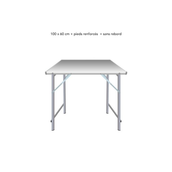 Table droite déclinable – Table de marché primeur | Matériel Forain