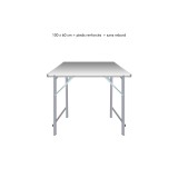 Table droite déclinable – Table de marché primeur | Matériel Forain