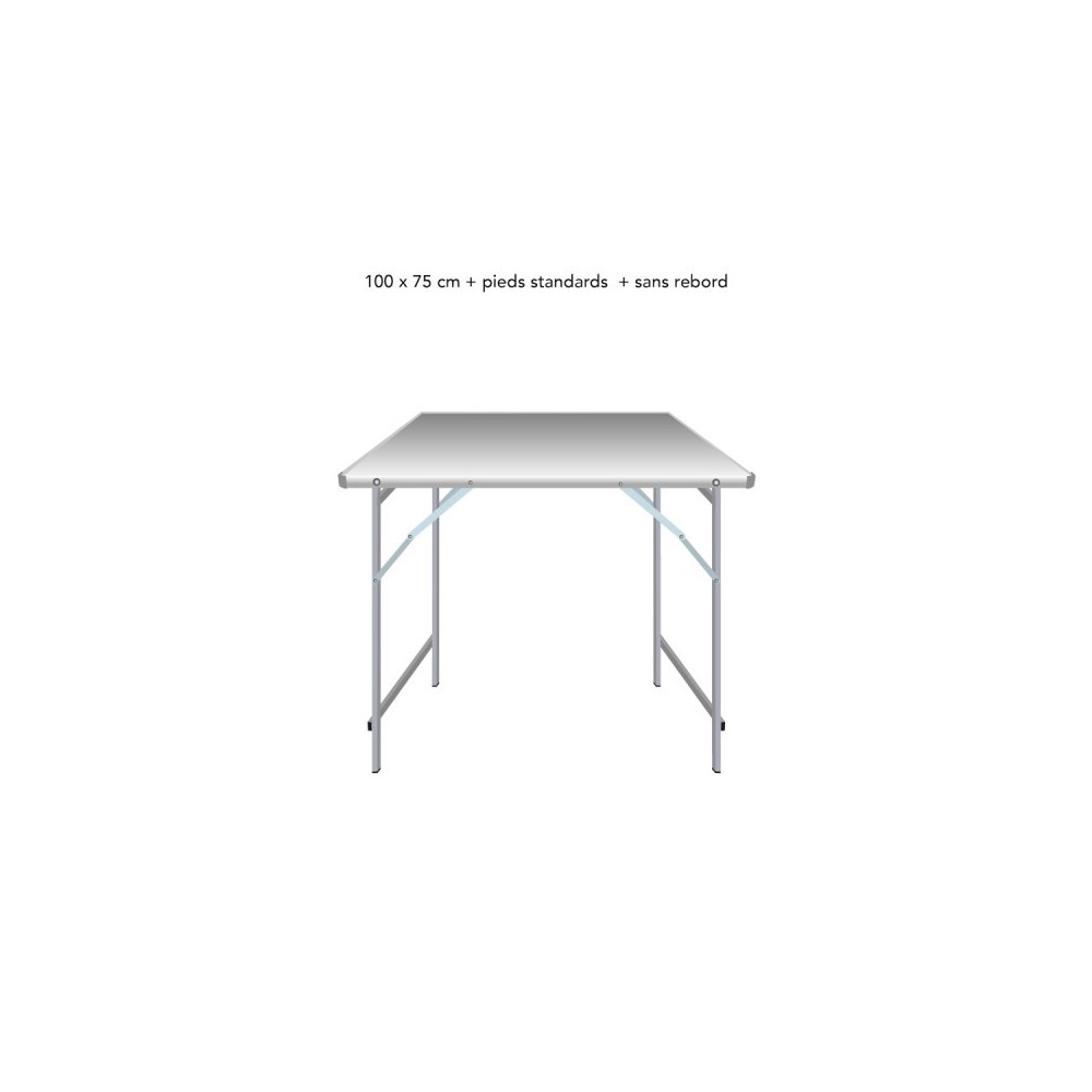 Table droite déclinable – Table de marché primeur | Matériel Forain