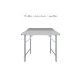 Table droite déclinable – Table de marché primeur | Matériel Forain