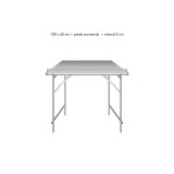 Table droite déclinable – Table de marché primeur | Matériel Forain