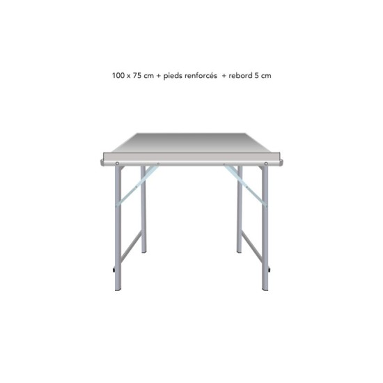 Table droite déclinable – Table de marché primeur | Matériel Forain