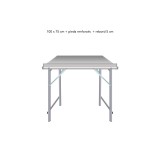 Table droite déclinable – Table de marché primeur | Matériel Forain