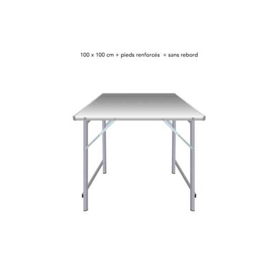 Table droite déclinable – Table de marché primeur | Matériel Forain
