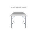 Table droite déclinable – Table de marché primeur | Matériel Forain