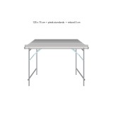 Table droite déclinable – Table de marché primeur | Matériel Forain