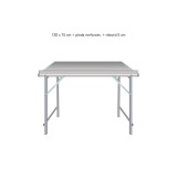Table droite déclinable – Table de marché primeur | Matériel Forain