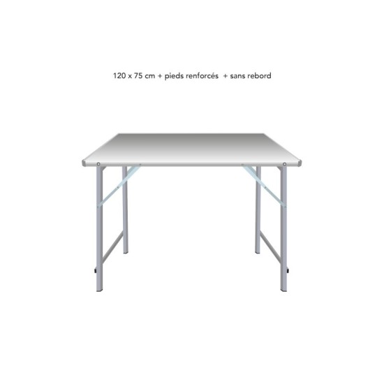 Table droite déclinable – Table de marché primeur | Matériel Forain