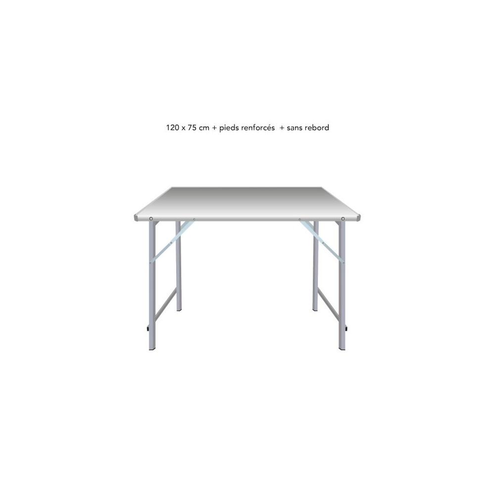Table droite déclinable – Table de marché primeur | Matériel Forain