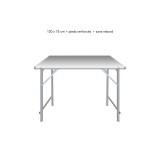 Table droite déclinable – Table de marché primeur | Matériel Forain