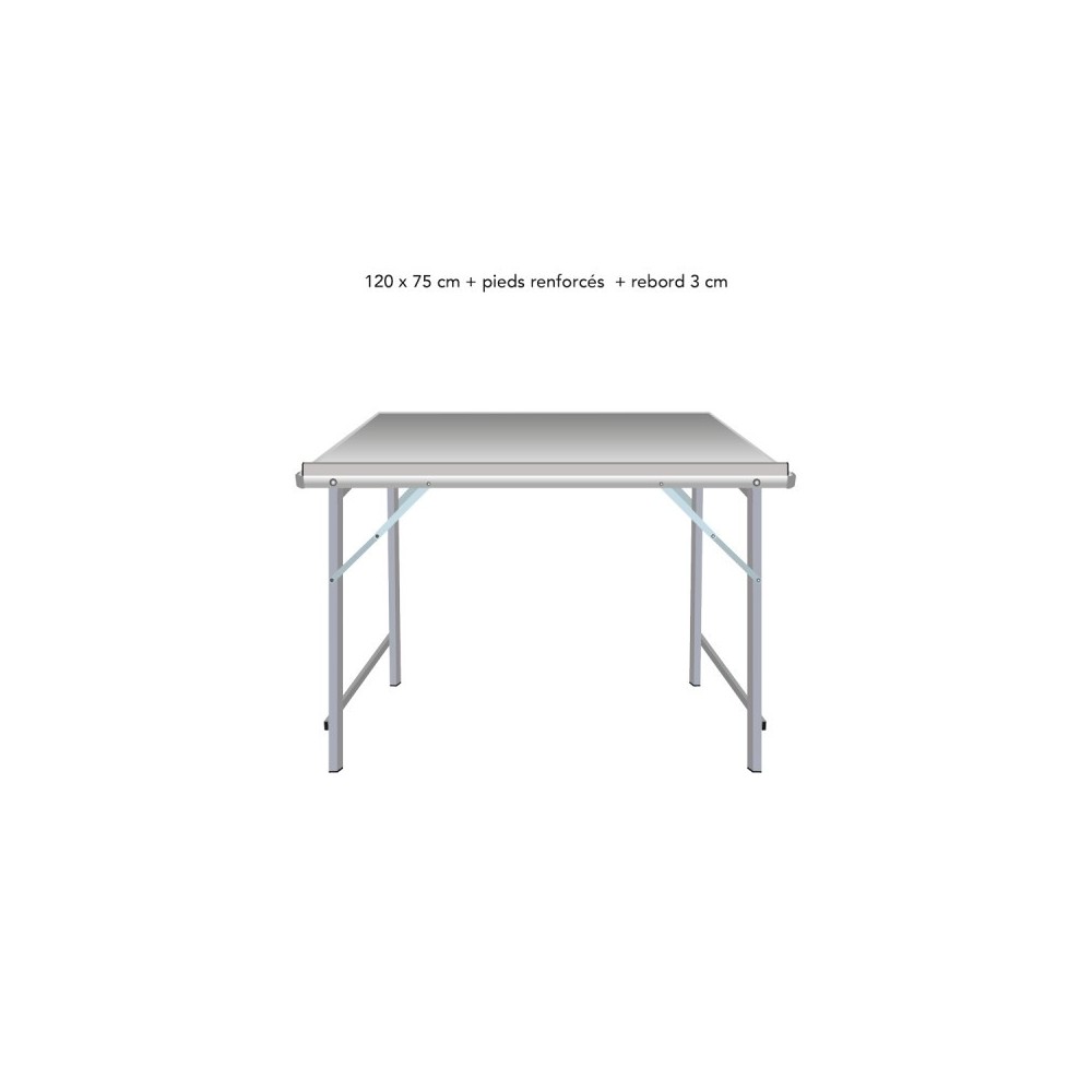 Table droite déclinable – Table de marché primeur | Matériel Forain