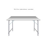 Table droite déclinable – Table de marché primeur | Matériel Forain